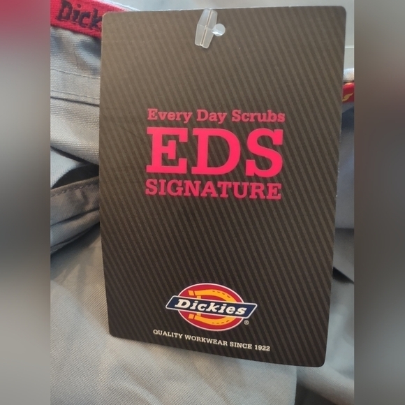 NWT Dickies nurse medical plus size 2xl unisex scrub uniform pants draw string - Picture 6 of 7